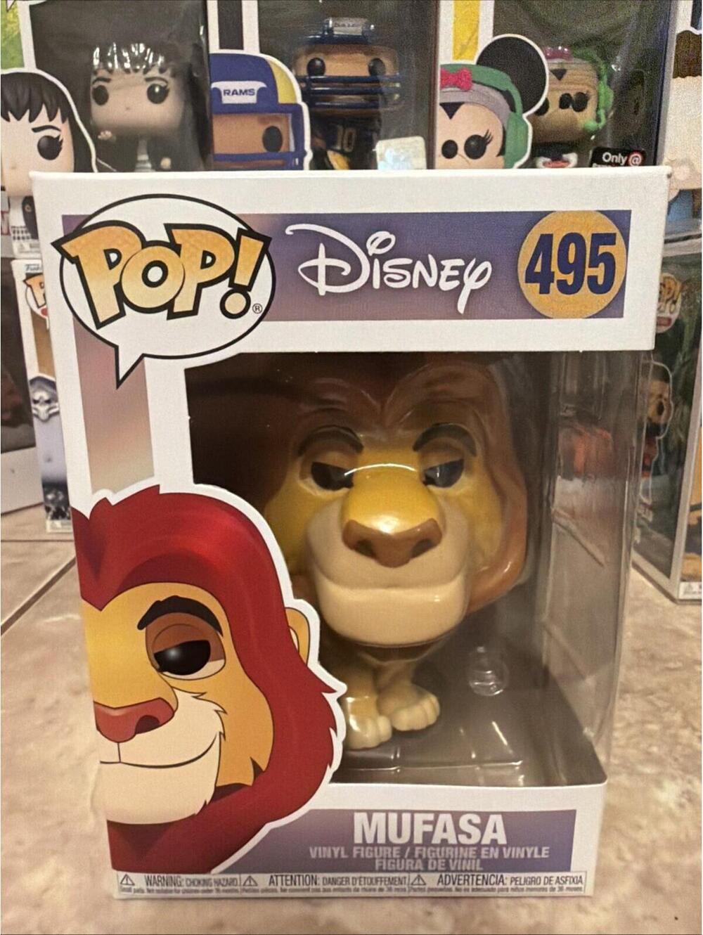 Funko Pop! Vinyl: Disney - Mufasa #495 w/Protector